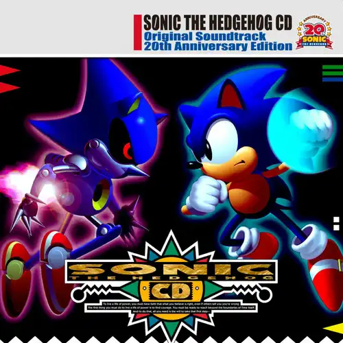 Sonic CD Original Soundtrack 20th Anniversary Edition cover