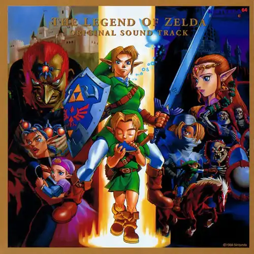 The Legend of Zelda: Ocarina of Time Original Soundtrack cover