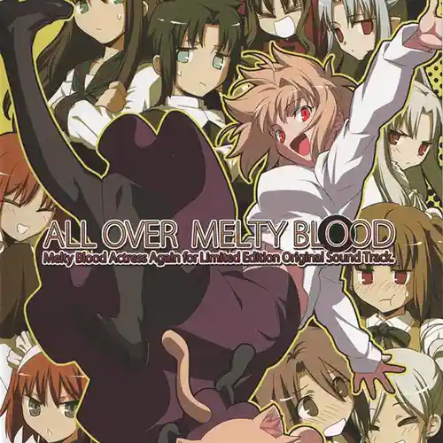 Melty Blood Actress Again for Limited Edition Original Soundtrack cover