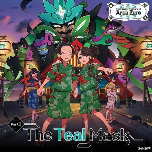 Pokémon Scarlet & Violet: The Teal Mask Soundtrack cover