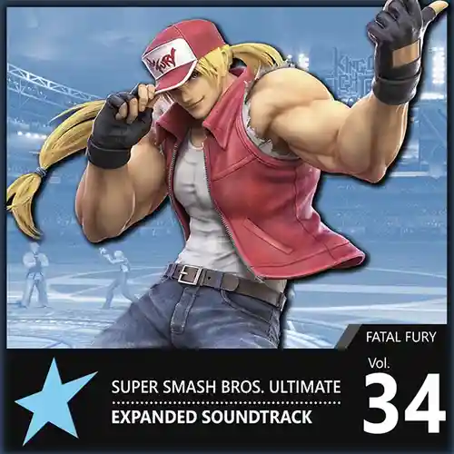 Vol. 34 FATAL FURY ♪ Super Smash Bros. Ultimate Expanded Soundtrack cover